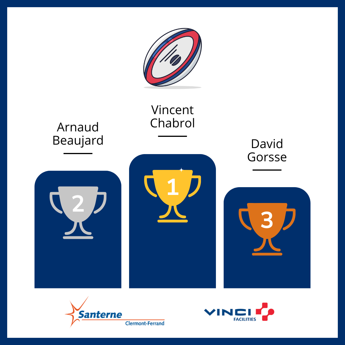 Illustration pour un concours sur la Rugby World Cup 2023